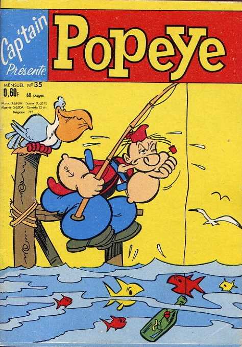 Scan de la Couverture Cap'tain Popeye n 35